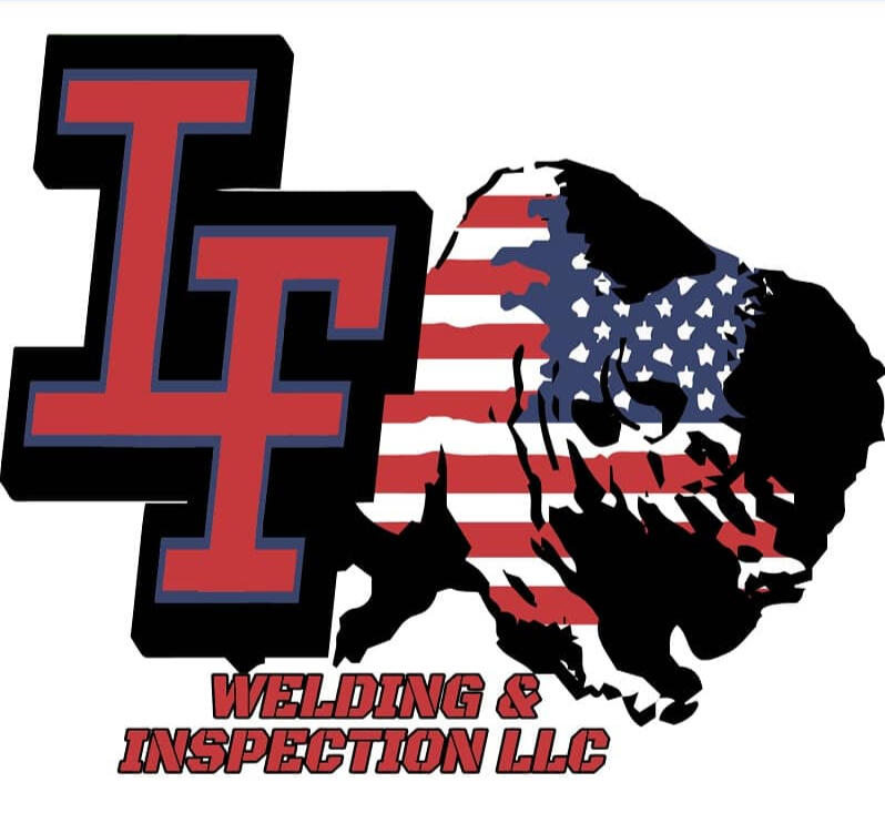 Logo for IF Welding and Inspection LLC with buffalo